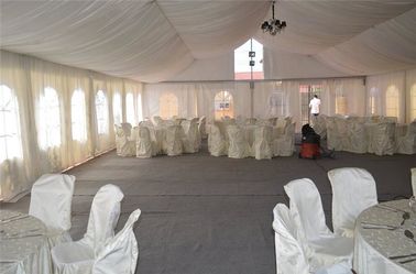 ความกว้าง 10-60 เมตรกว้างมัลติฟังก์ชั่สีขาวจัดงานแต่งงานเต็นท์เต็นท์สมรสกับ CE