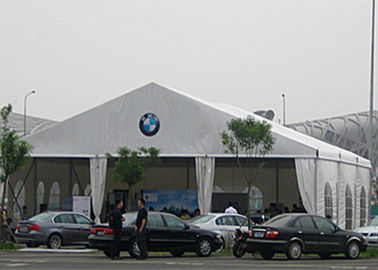 30x40m ล้าง PVC Fireproof / Flame Retardant / รังสียูวีที่ถอดออกได้ Big Event Tents สำหรับงานแสดงสินค้า