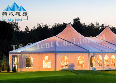 150 People Wedding Event Tents For Carnival Festivals Outdoor Color Printed